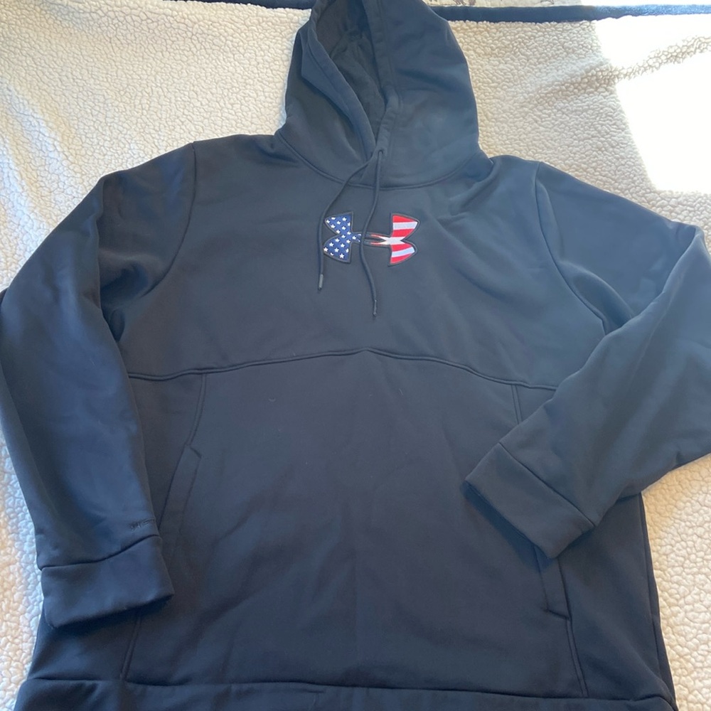 Black UA hoodie